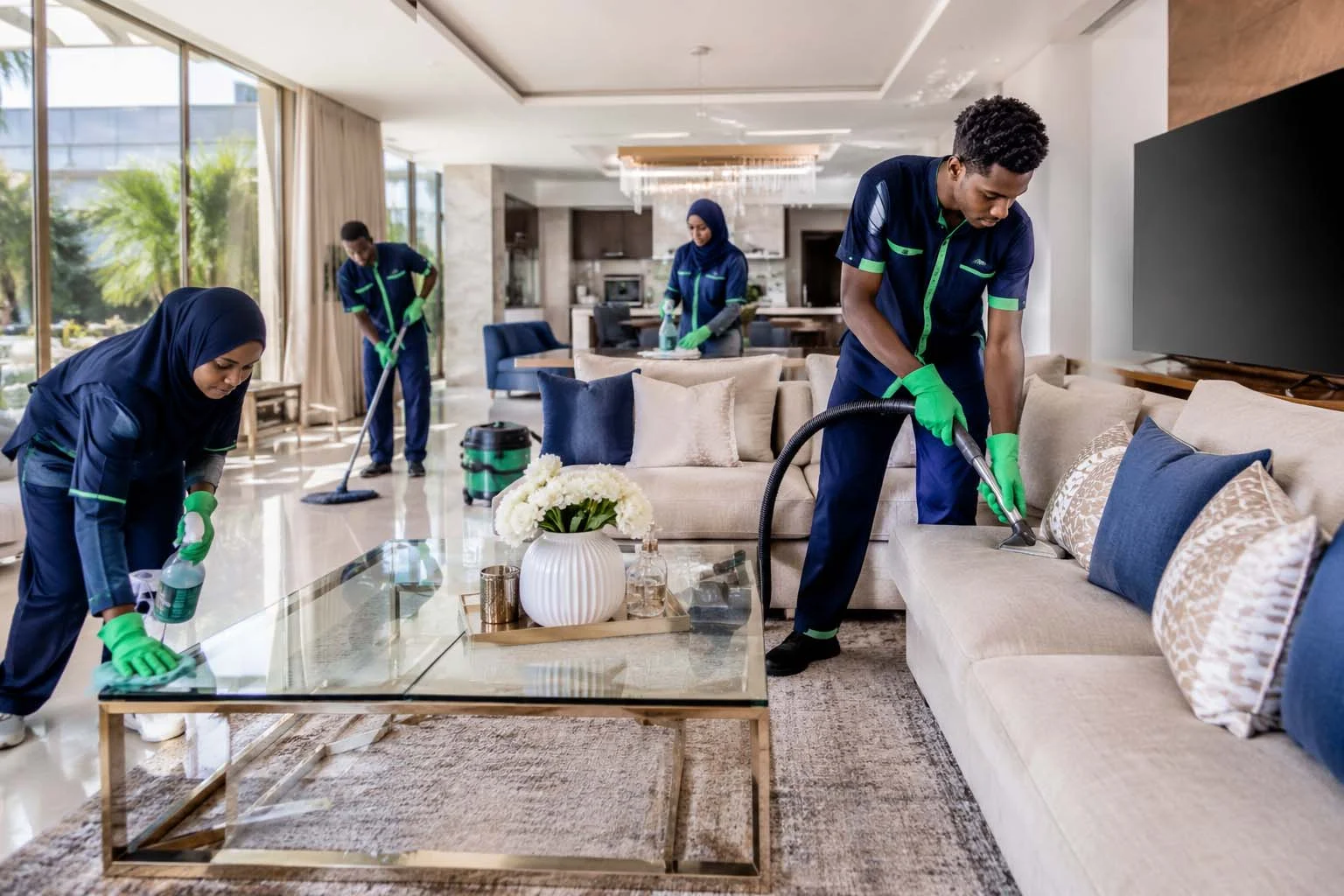 Dhalaal Cleaning Services team